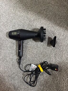 Hot Tools Professional Black Hair Dryer with Diffuser